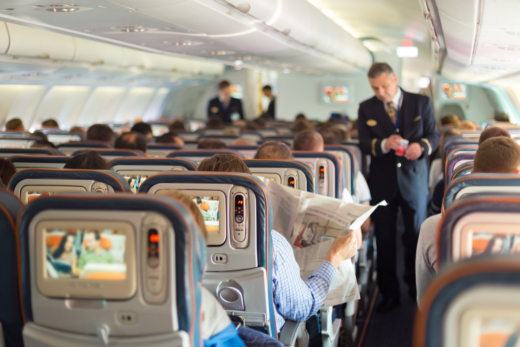 Steward and Passengers 